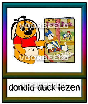 Donald duck lezen