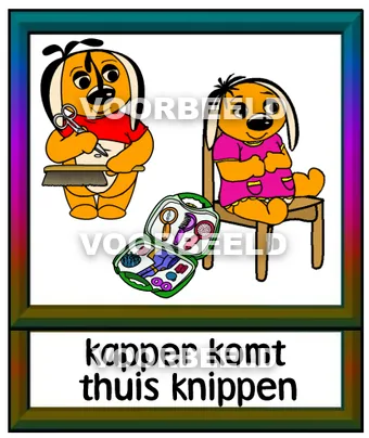 Kapper komt thuis knippen1