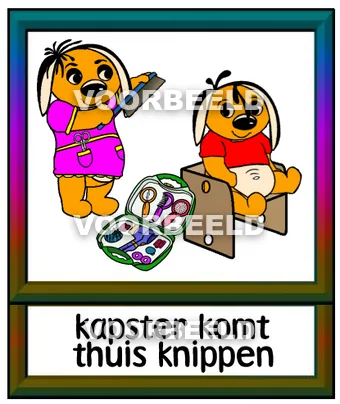 Kapster komt thuis knippen2