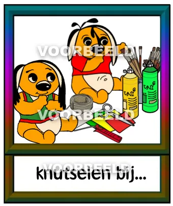 Knutselen bij...
