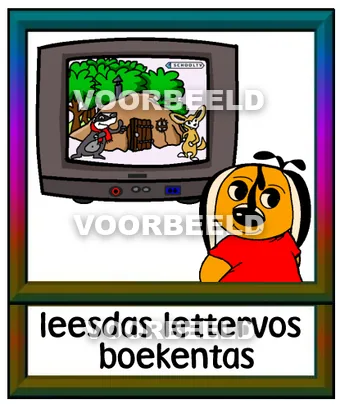 Leesdas lettervos boekentas