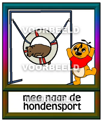 Mee naar de hondensport