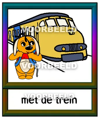 Met de trein