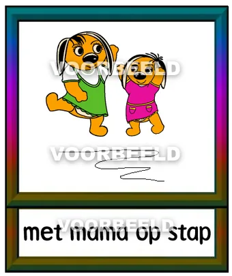Met mama op stap1