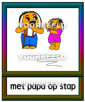 Met papa op stap2