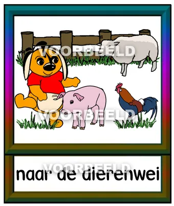 Naar de dierenwei