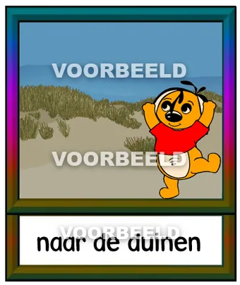 Naar de duinen