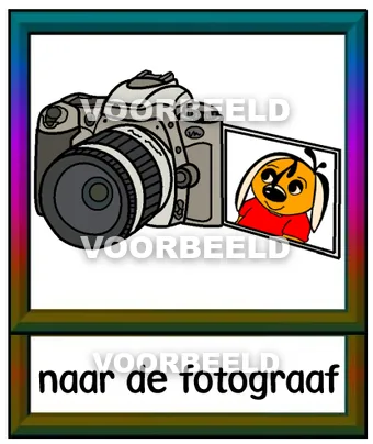 Naar de fotograaf
