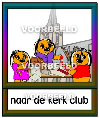 Naar de kerkclub