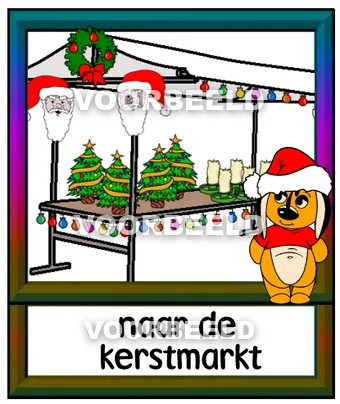 Naar de kerstmarkt