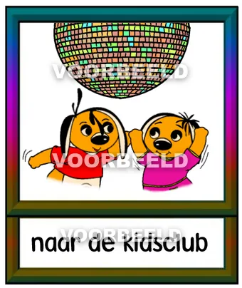 Naar de kidsclub