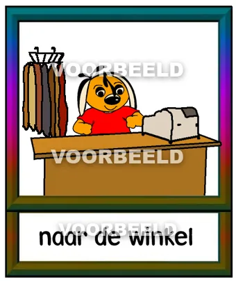 Naar de winkel