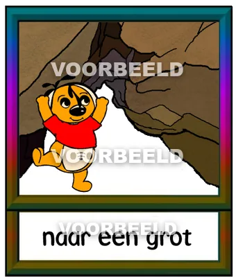 Naar een grot