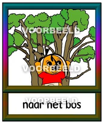 Naar het bos
