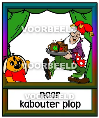 Naar kabouter plop