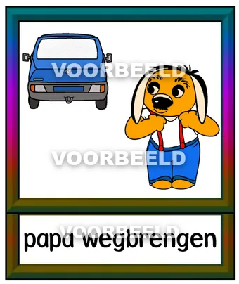 Papa wegbrengen