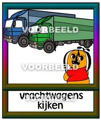 Vrachtwagens kijken
