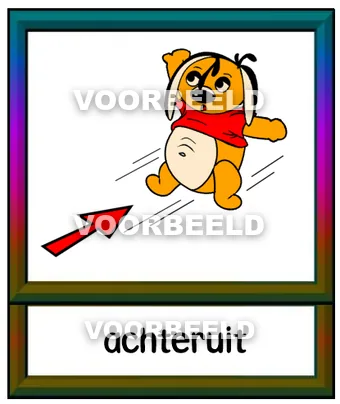 Achteruit