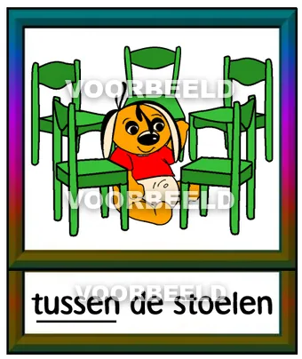 Tussen de stoelen