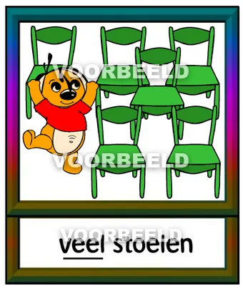 Veel stoelen