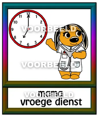 Mama vroege dienst