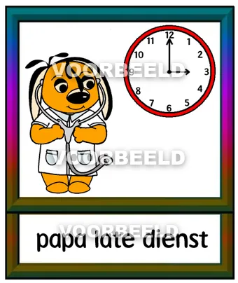 Papa late dienst