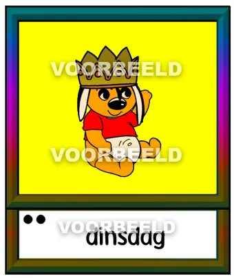 Dinsdag geel2