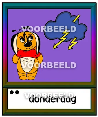 Donderdag paars