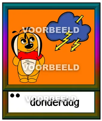 Kleur donderdag