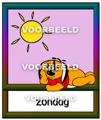 Kleur zondag