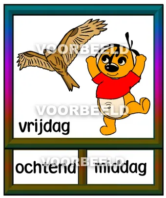 Vrij ocht-mid WIT dub
