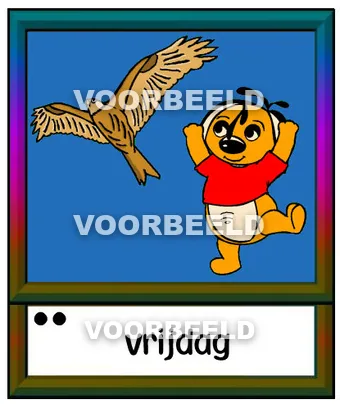 Vrijdag blauw