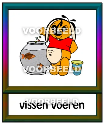 Vissen voeren