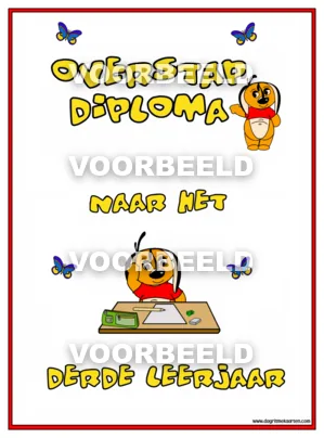 Derde leerjaar diploma