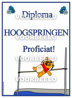 Diploma hoogspringen