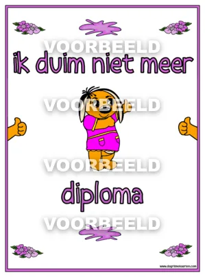 Ik duim niet meer diploma2