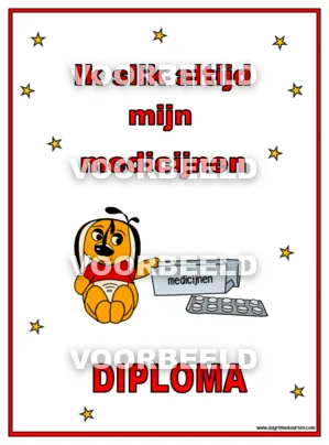Medicijnen diploma