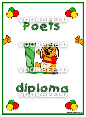 Poets diploma