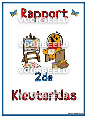Rapport2de kleuterklas