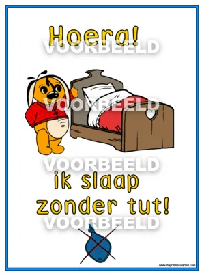 Slaap zonder tut