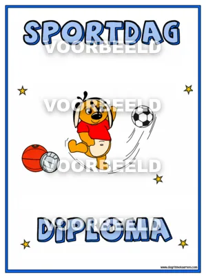 Sportdag diploma
