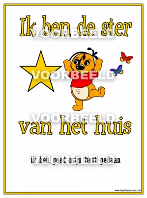 Ster van het huis diploma