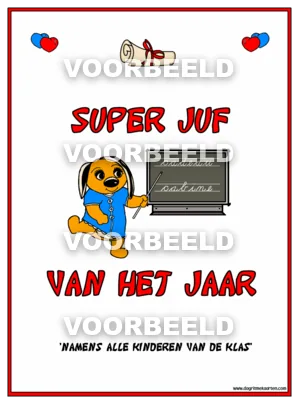 Super juf diploma