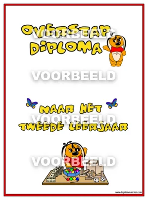 Tweede leerjaar diploma