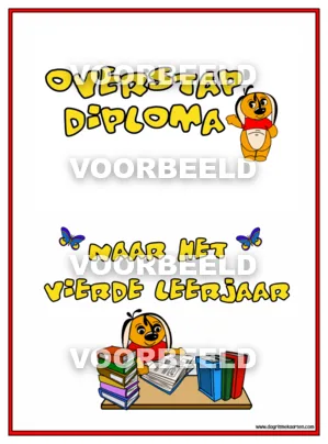 Vierde leerjaar diploma