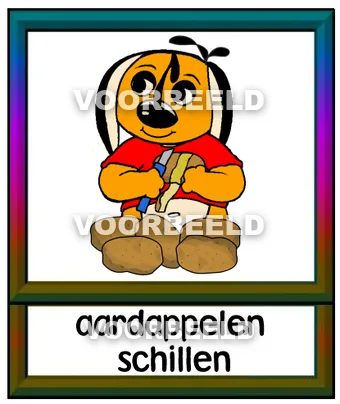 Aardappelen schillen