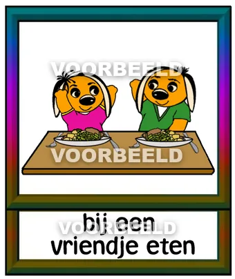 Bij een vriendje eten2