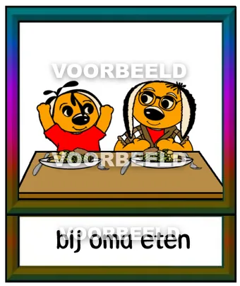 Bij oma eten2
