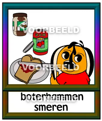 Boterhammen smeren