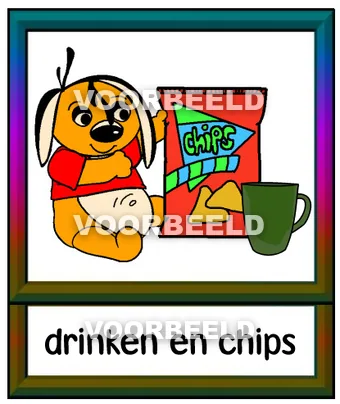 Drinken en chips